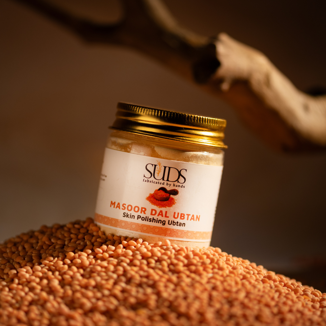 Suds Combo Offer of Turmeric & Marigold with Masoor Dal Ubtan - Image 3