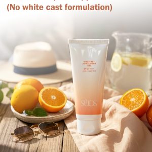 Suds Vitamin C Sunscreen SPF 50 PA++++ | 50 ml, Lightweight | No White Cast